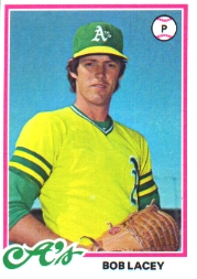 1978 Topps Baseball Cards      029      Bob Lacey RC
